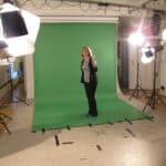 Bex is in a very green jail!