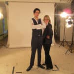 Sean and Bex looking dapper!