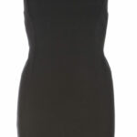 Ri Ri Plain Black Dress
