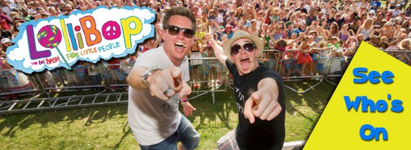Lollibop 2013 Line-up Announced – Dick and Dom, Peppa Pig, Diary of a Wimpy Kid, and more!