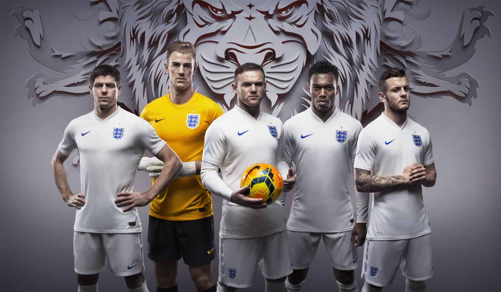 England 2014 World Cup Home Kit