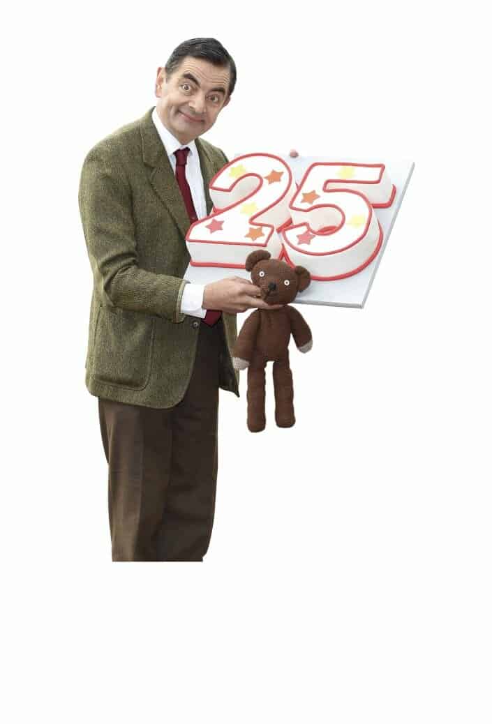 LONDON, ENGLAND - SEPTEMBER 04: Rowan Atkinson as Mr Bean celebrates 25 years at Buckingham Palace on September 4, 2015 in London, England. (Photo by Karwai Tang/WireImage) /m/loader/final_group_loader/MEG_36_p12_Beanv5_for_loading/MEG_36_p12_Beanv5/