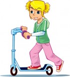 girl-scooter