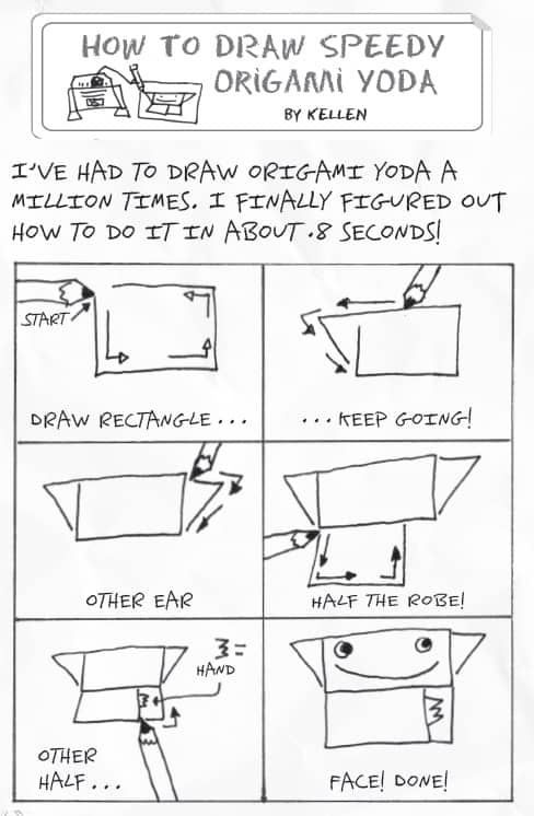 Check Out Art2 D2s Guide To Folding And Doodling Fun