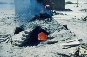 ancient egyptian glassmaking kiln