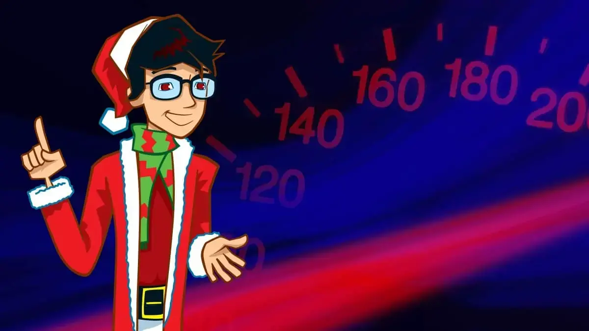 How fast does Santa’s sleigh travel?
