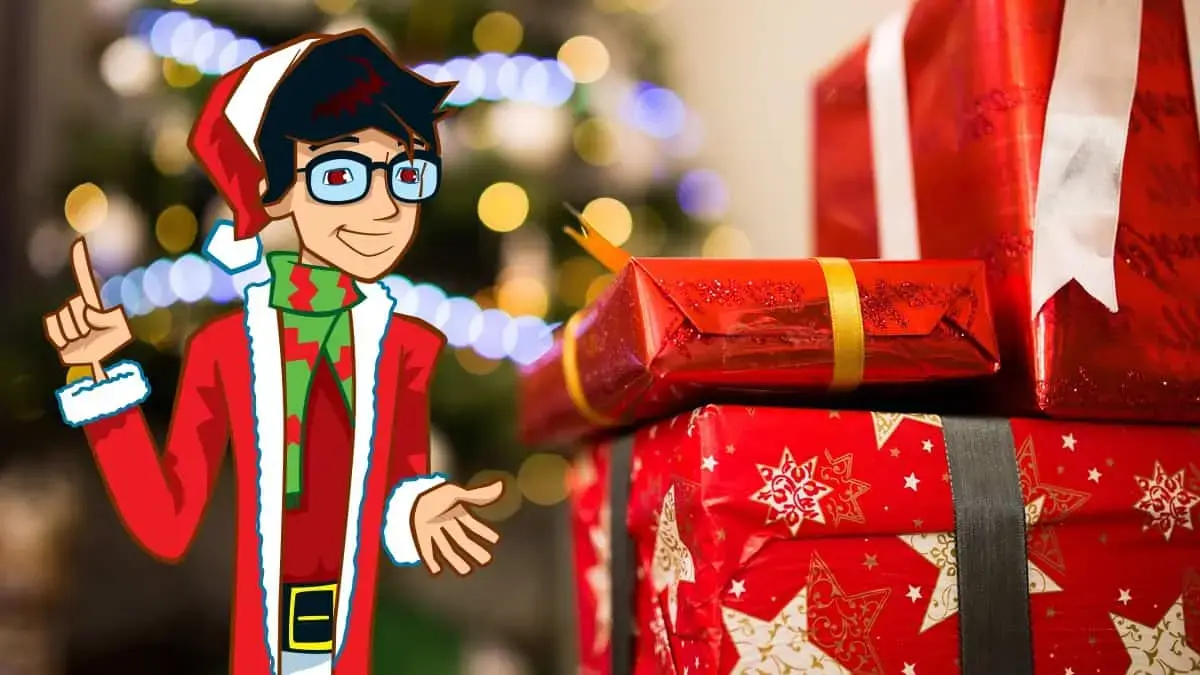 How does Santa deliver all the presents?