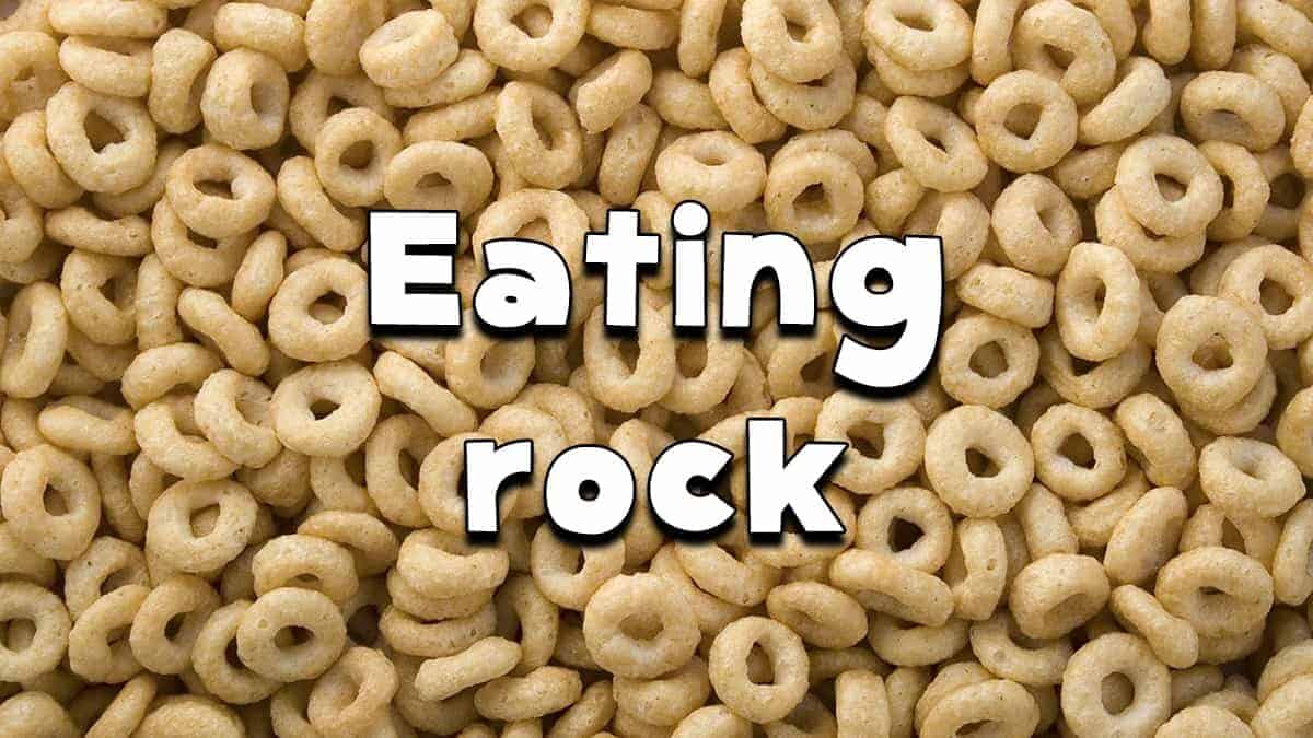 Geology Rocks Eating Rock Fun Kids the UK's children's radio station
