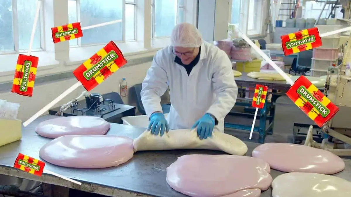 How are Drumstick Lollies made? Gregg Wallace tries out on BBC Two’s Inside the Factory: Sweets