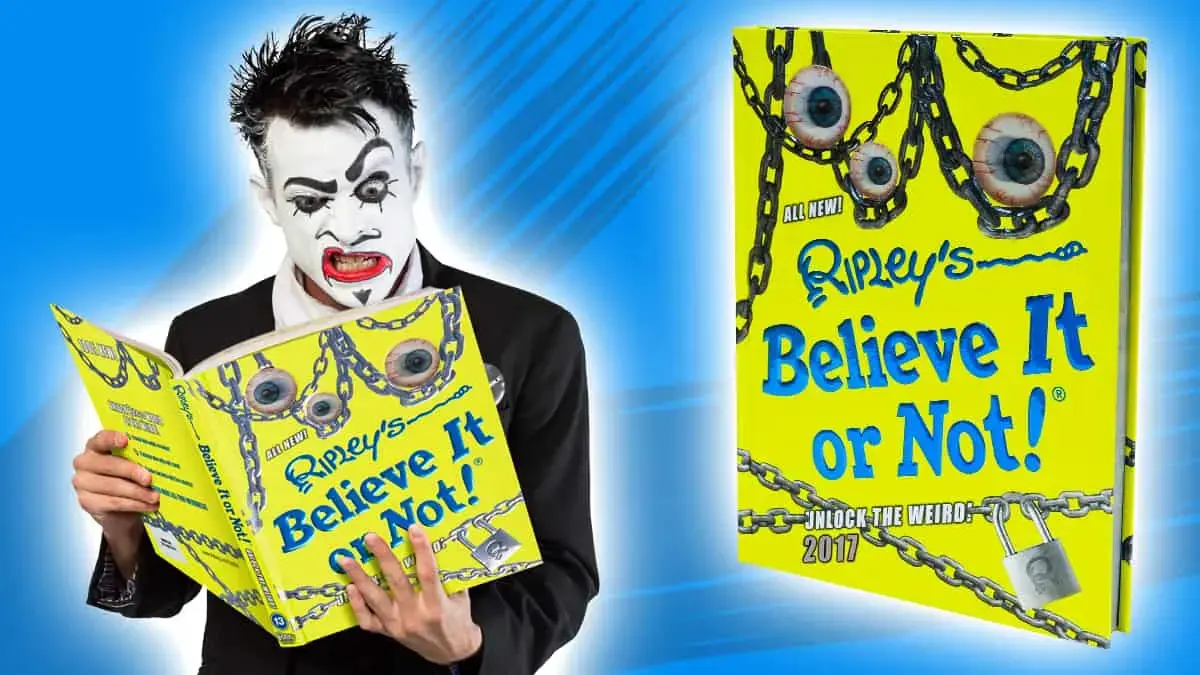 Check out the brand-new Ripley’s Believe It or Not! 2017 annual!