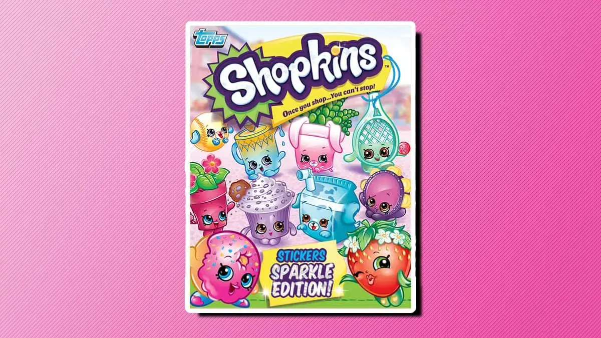 Get your sparkle on with a brand new ShopkinsTM sticker collection from Topps!
