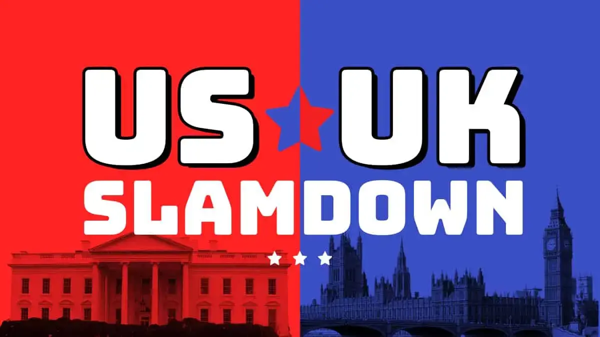 Listen to US-UK Slamdown on Fun Kids!