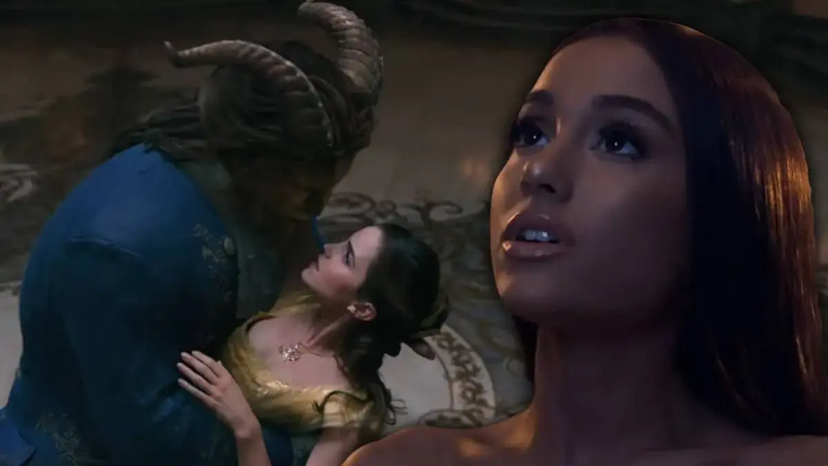 Watch Emma Watson dancing in John Legend and Ariana Grande’s Beauty and the Beast official music video!