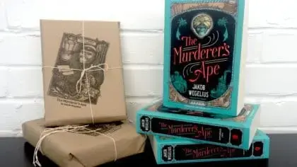 Check out The Murderer’s Ape by Jakob Wegelius!