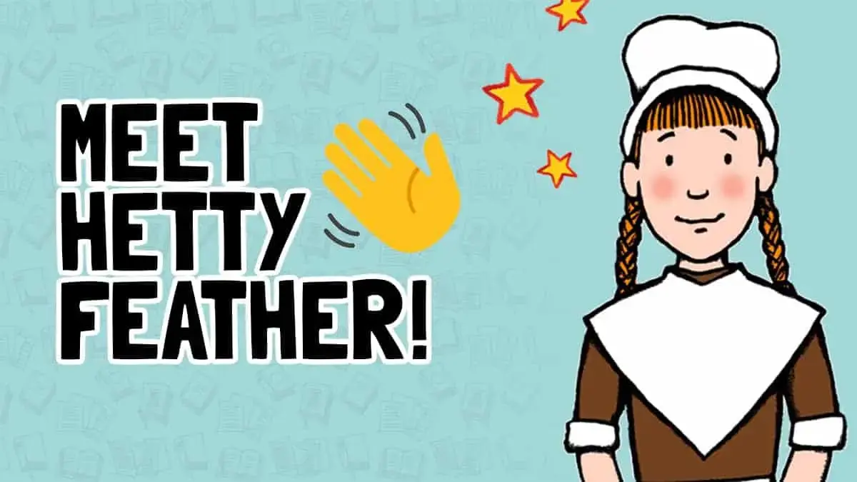 Meet Hetty Feather from Jacqueline Wilson’s books!