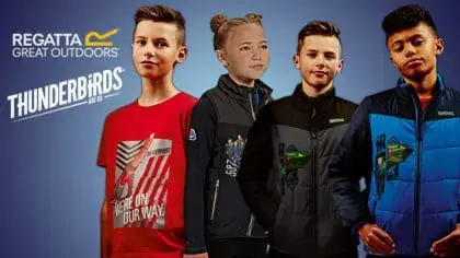 Check out Regatta’s brand new Thunderbirds Are Go-themed clothing!