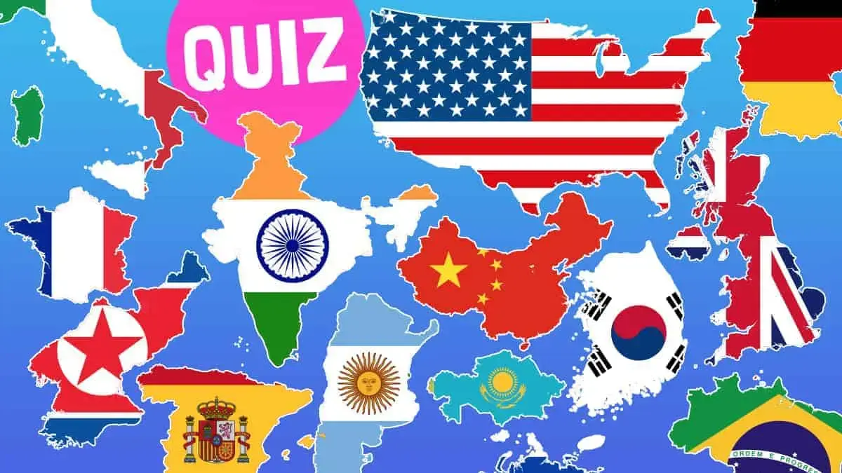 Can you guess what these flags and countries of the world are?