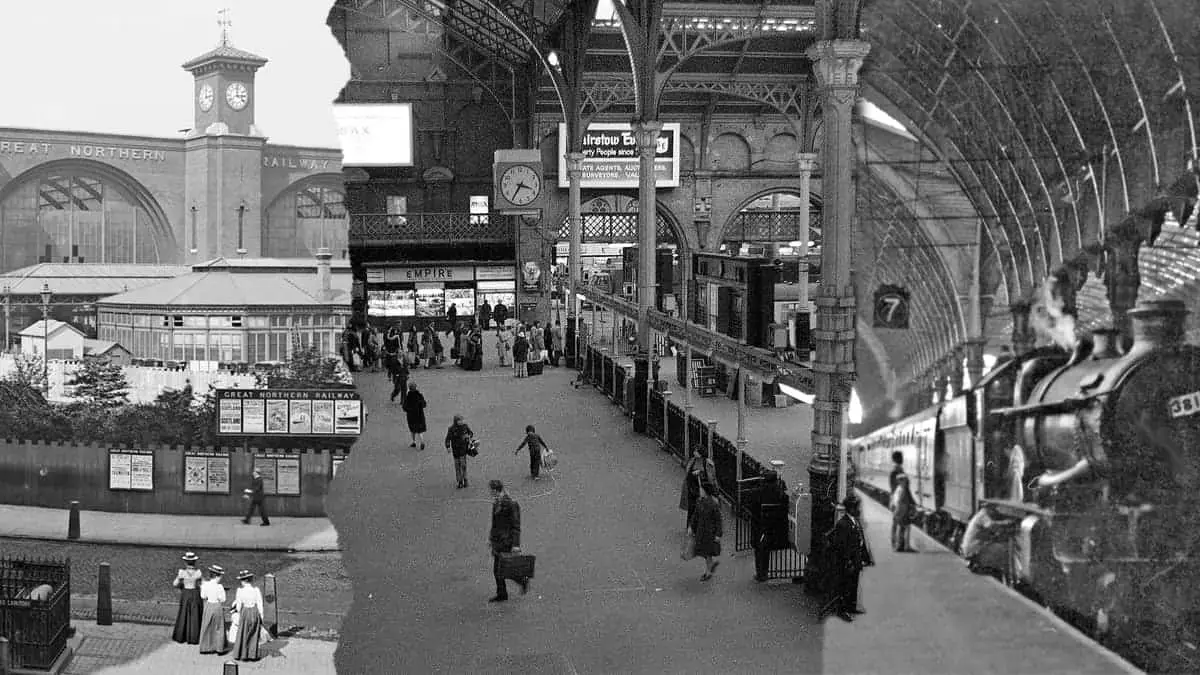 Why are there so many train stations in London and where does each London station serve?