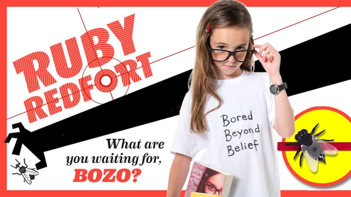 Dress up as Ruby Redfort from Lauren Child's book series this World Book Day with Book Aid