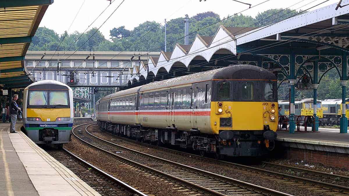 How many different types of trains are there in the UK and do freight