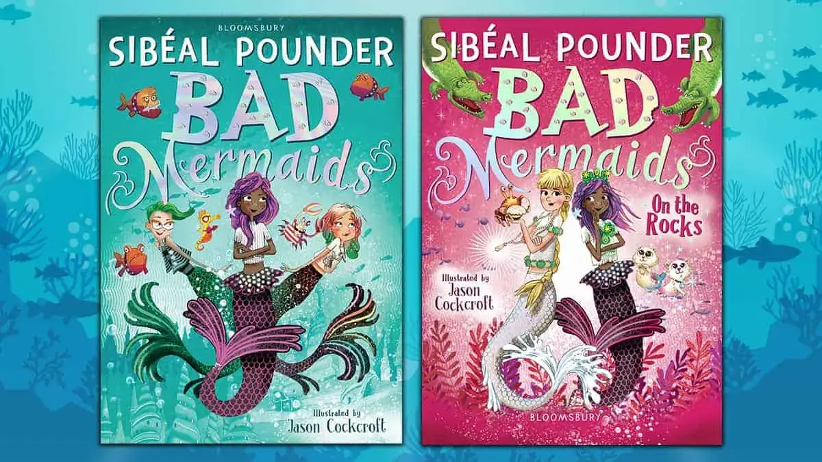 Download the Bad Mermaids activity sheets, free printable sheets from Sibéal Pounder’s Bad Mermaids series!