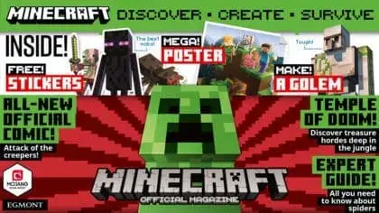 Get the latest issue of the official Minecraft Magazine!