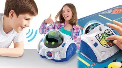 Control and program your own moving robot with Mind Designer!