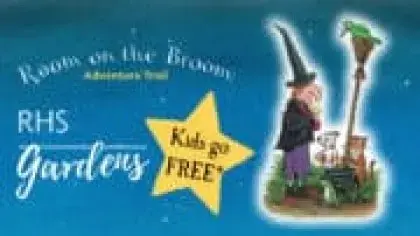 Kids go free at RHS Gardens during October half-term!
