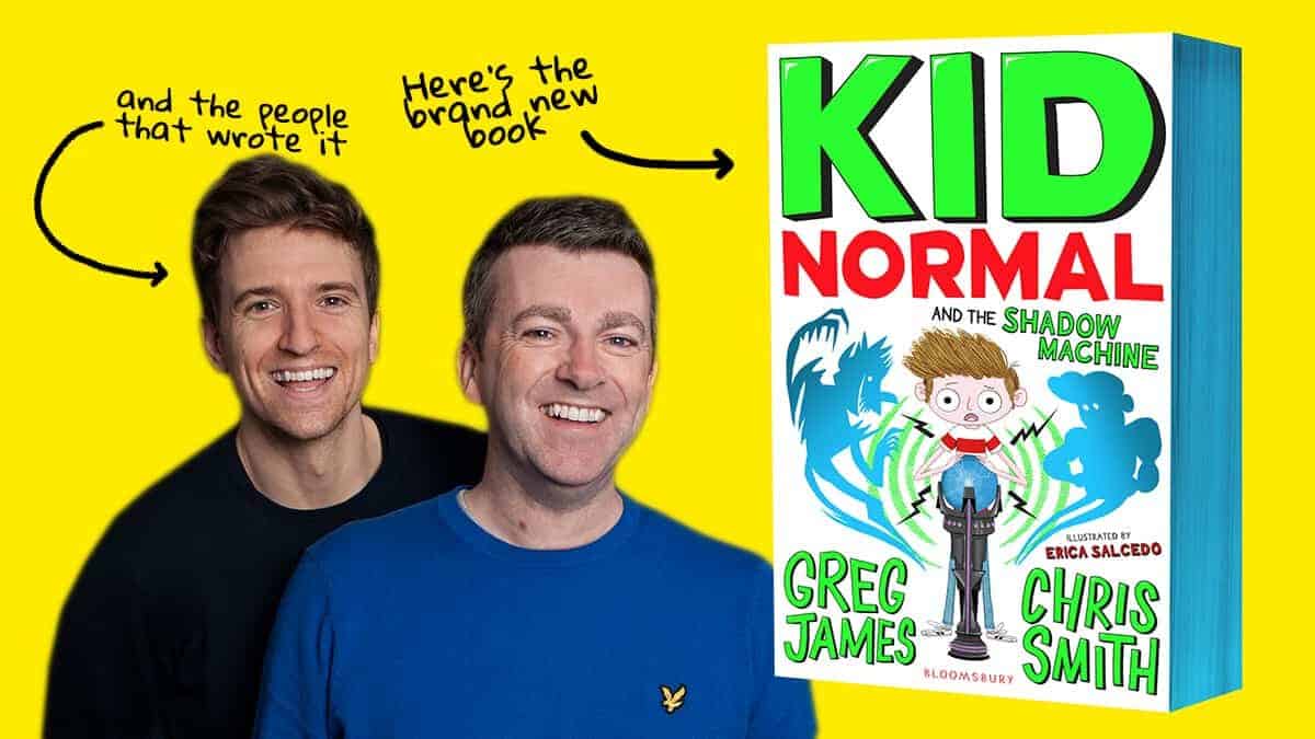 Brand new Kid Normal book, Kid Normal and The Shadow Machine is out now