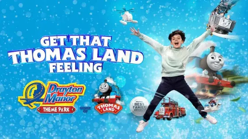 Visit Thomas Land in Drayton Manor Park this summer!