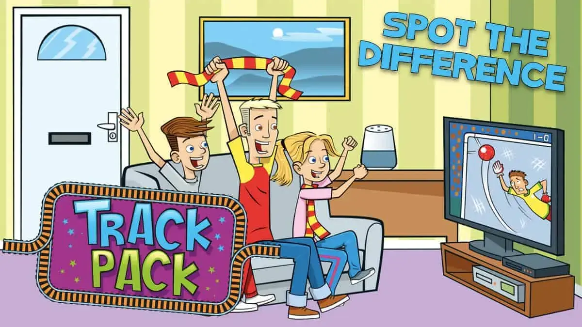 Spot The Difference With The Track Pack!