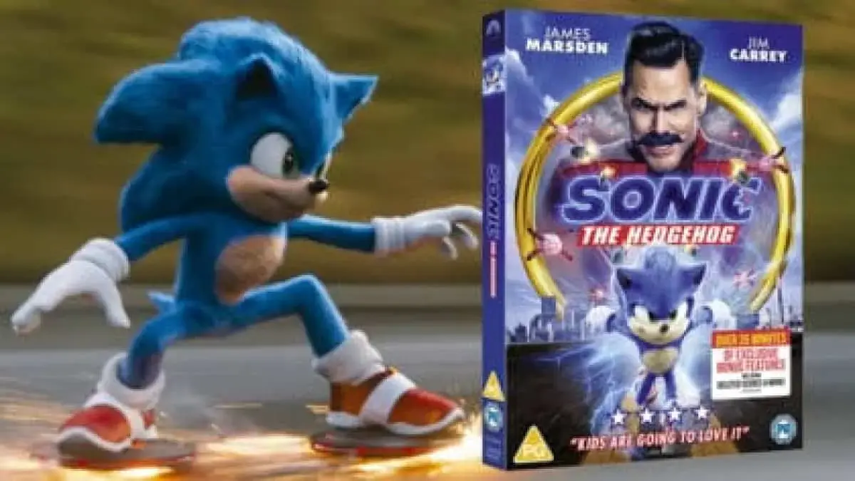 Sonic the Hedgehog is out on DVD from 8th June!