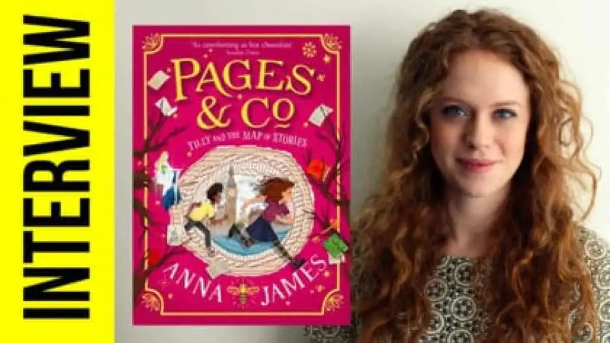Interview: Anna James chats Pages & Co new book The Map of Stories with Bex!