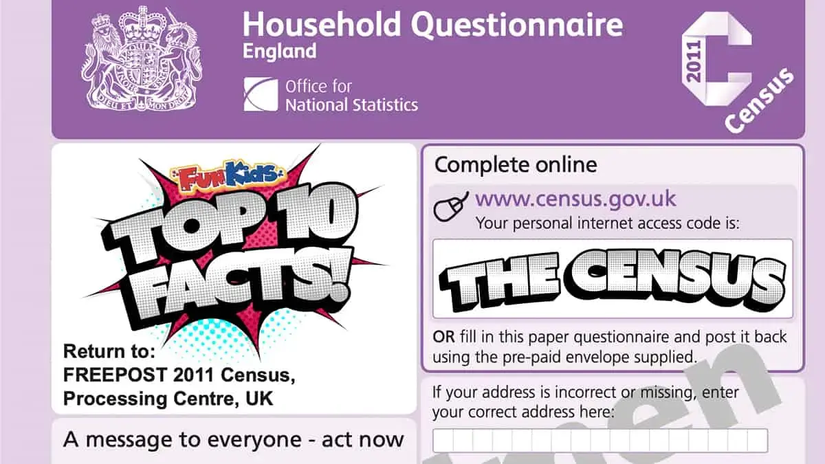 Top 10 Facts About The Census!