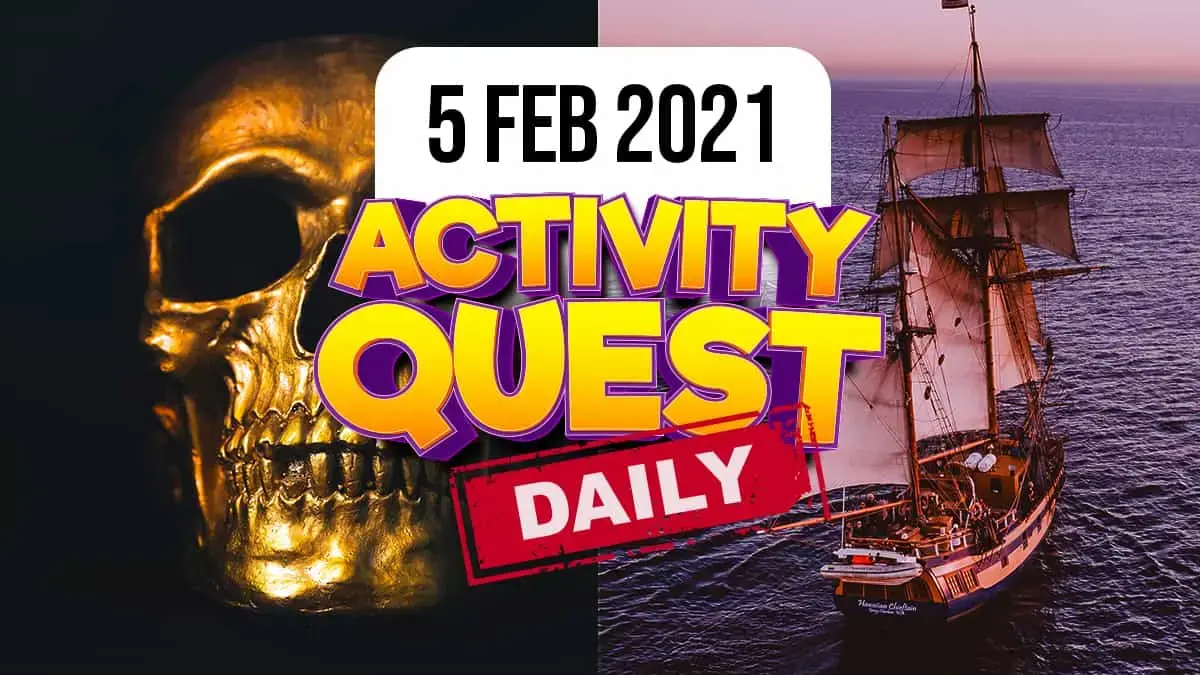 Sea shanty silliness on Activity Quest!