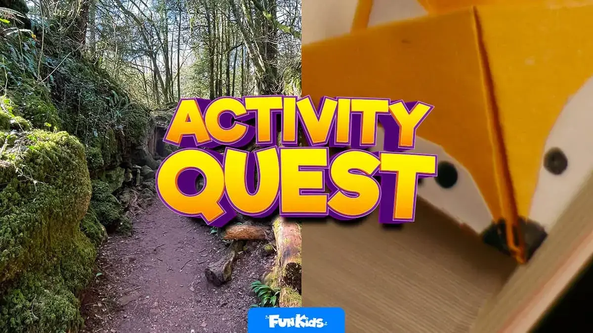 Puzzlewood, Van Gogh and making corner bookmarks in the Activity Quest podcast