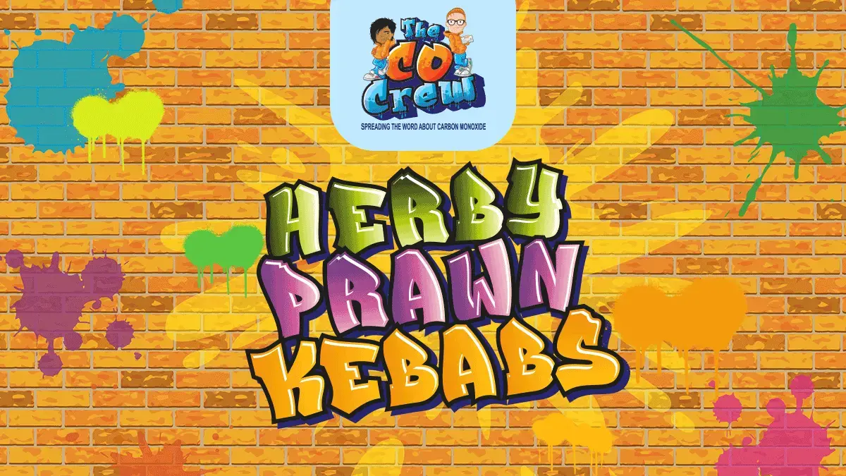Herby Prawn Kebabs