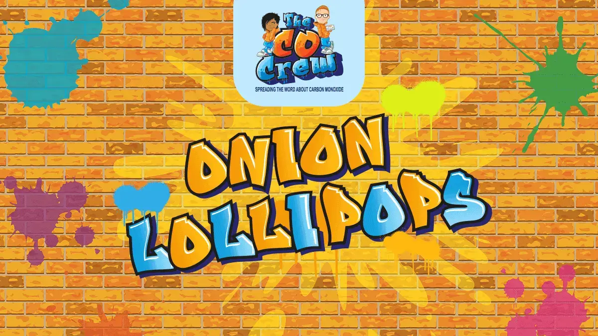 Onion Lollipops