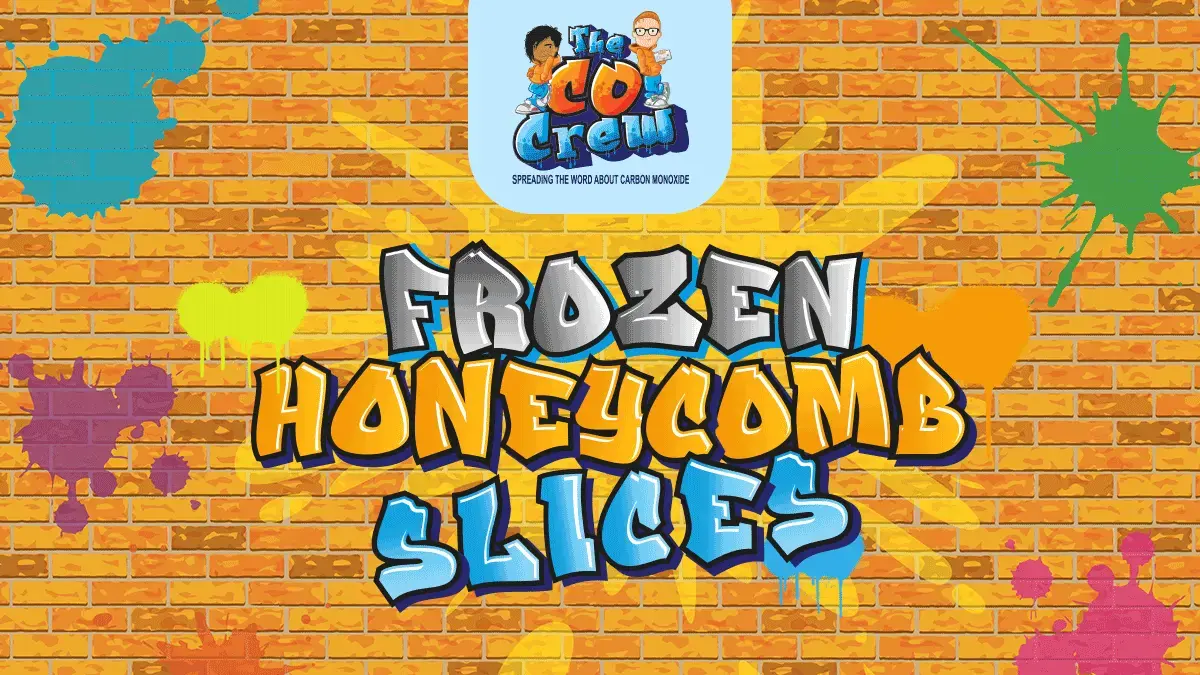 Frozen Honeycomb Slices