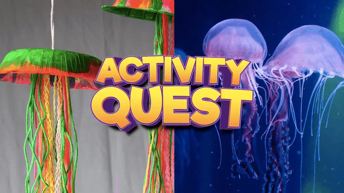 SEA LIFE London and glow-in the dark jellyfish in Activity Quest