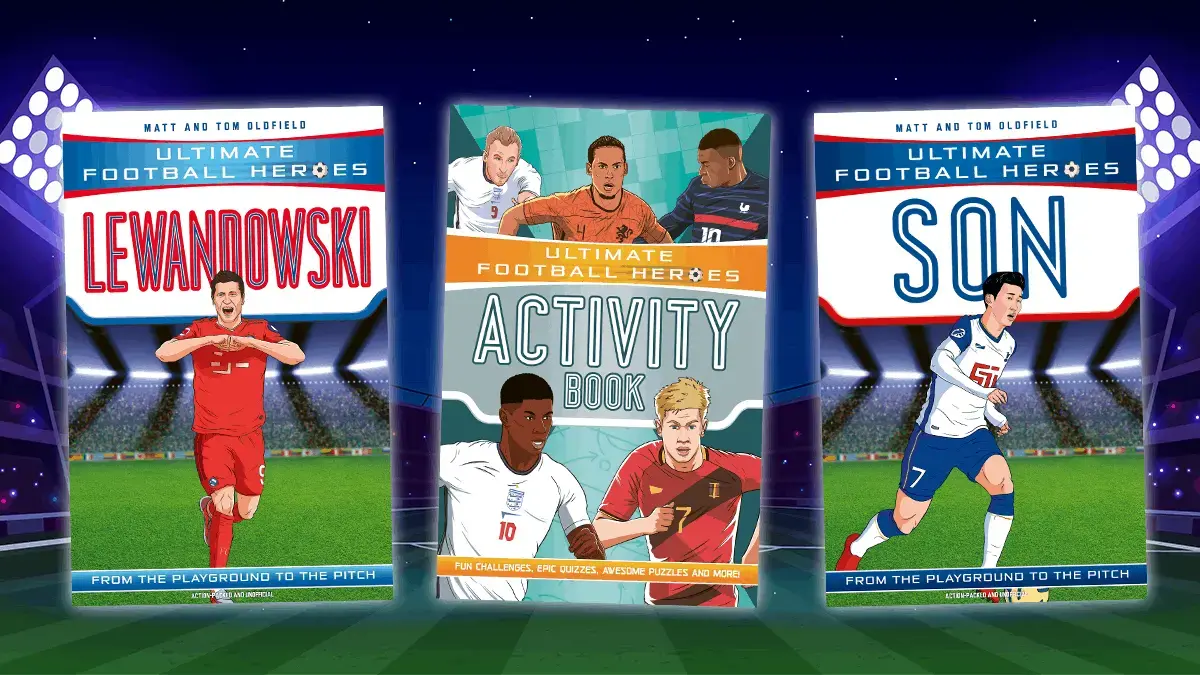 Discover the Ultimate Football Heroes book series!