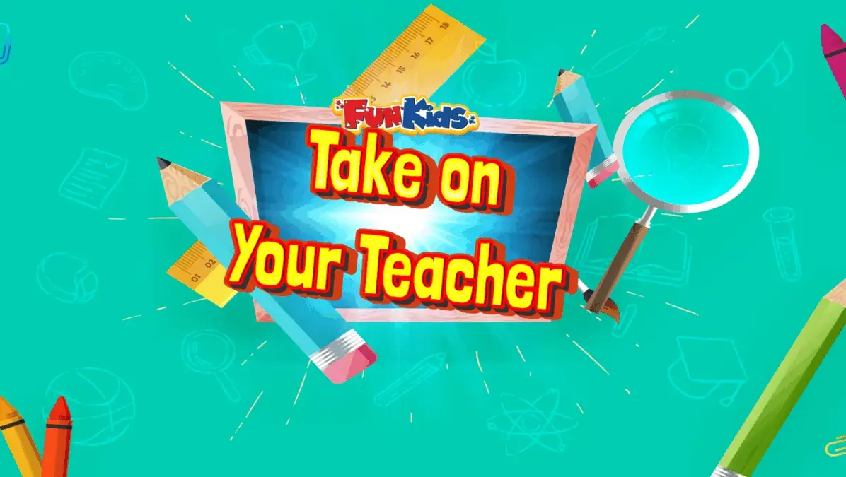 Take on Your Teacher with Sean and Robot from the Fun Kids breakfast show!