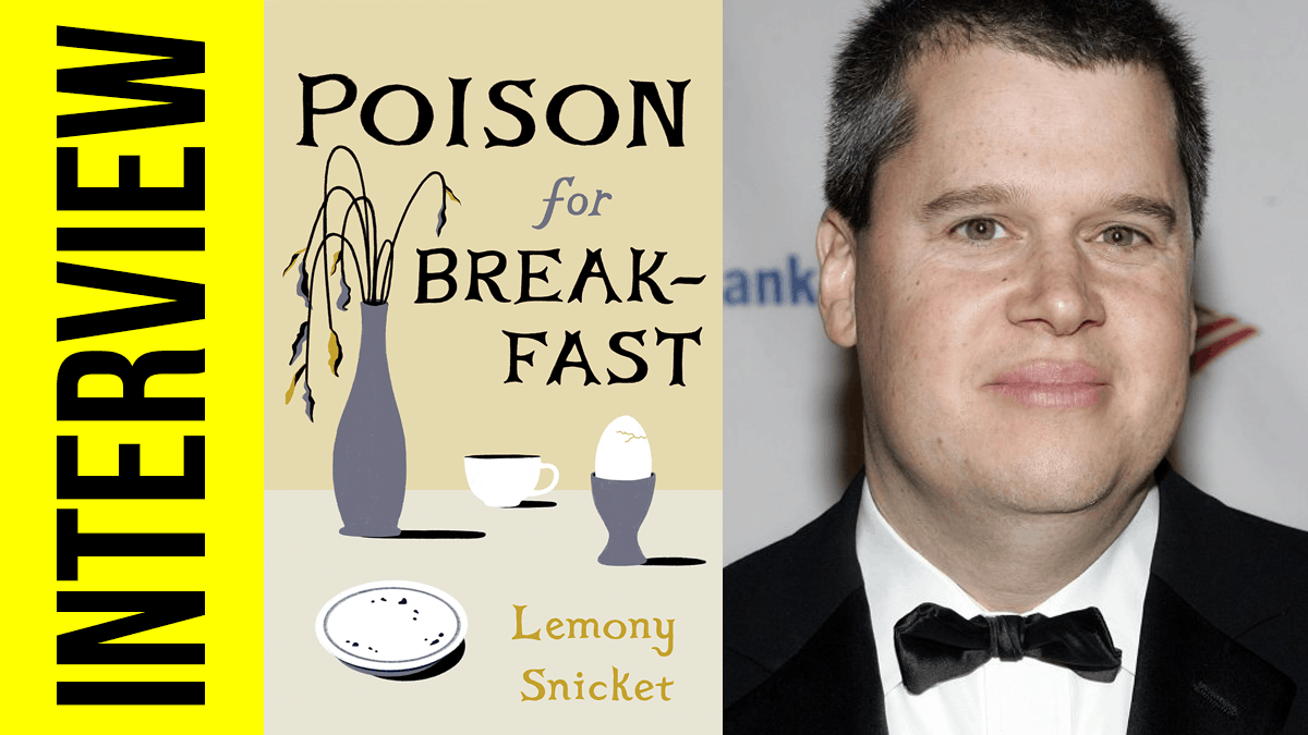 INTERVIEW: Lemony Snicket (Daniel Handler) chats new book Poison for Breakfast with Bex! - Fun Kids - the UK's children's radio station