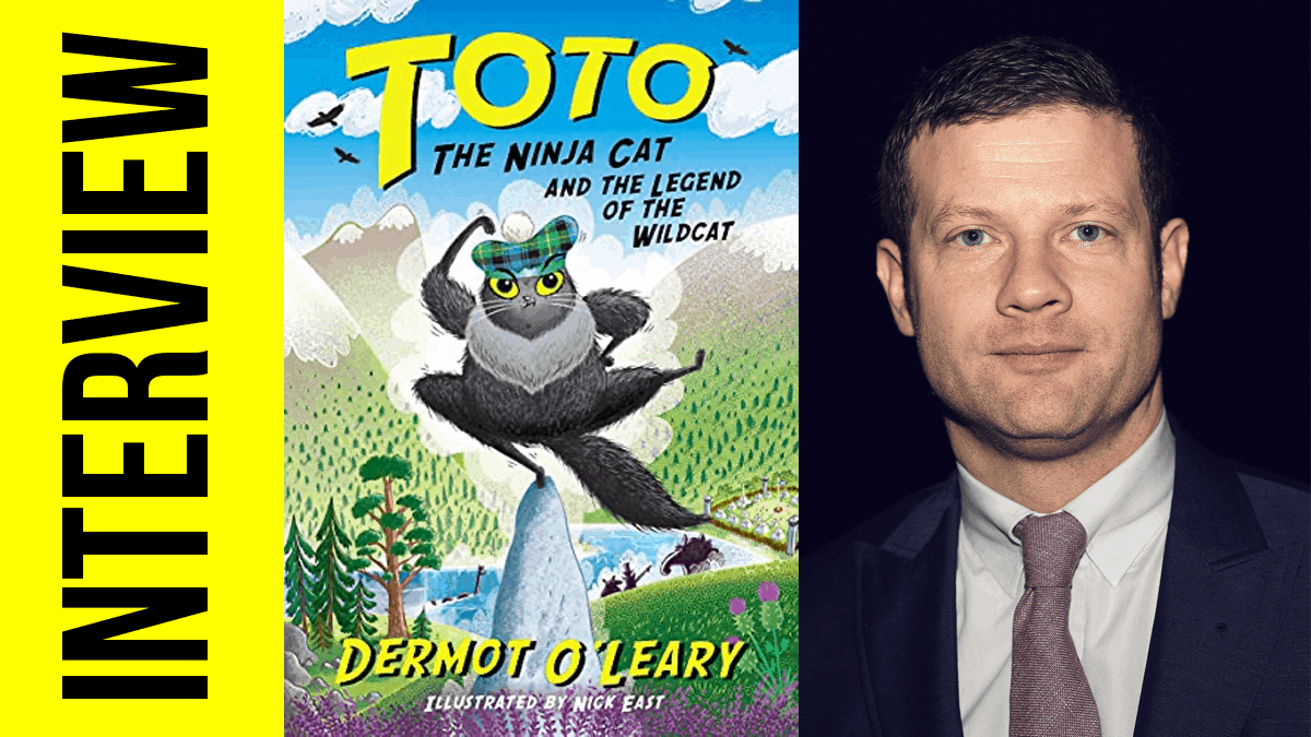 INTERVIEW: Dermot O'Leary chats about new Toto The Ninja Cat book
