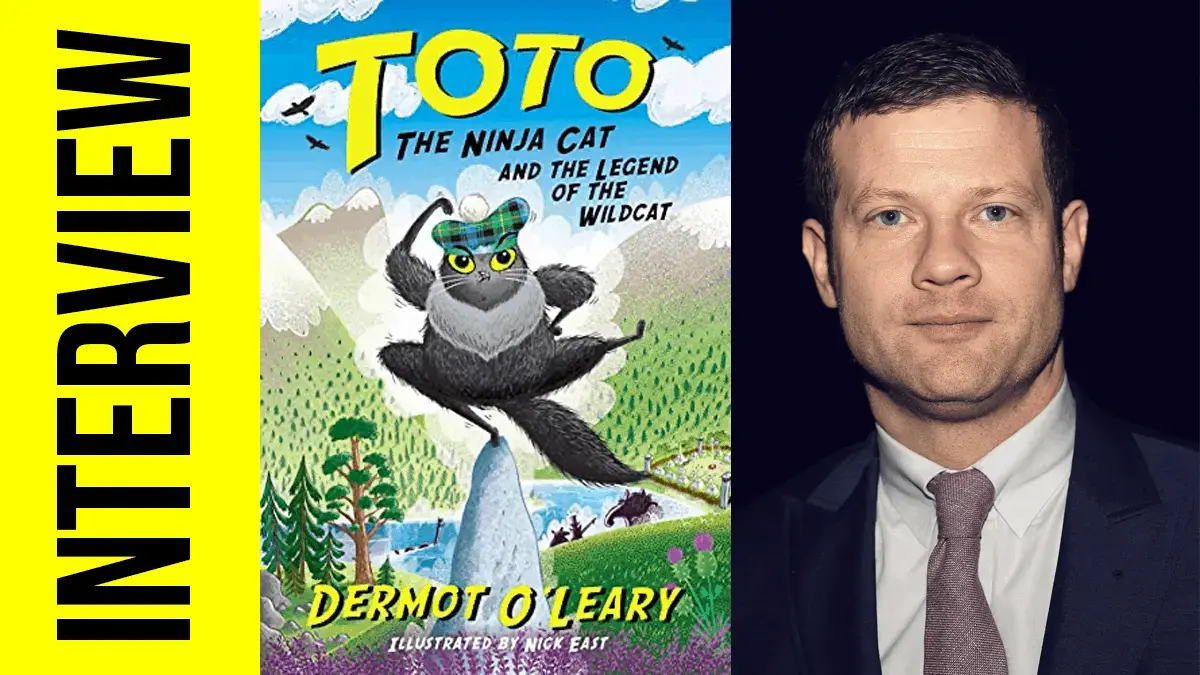 INTERVIEW: Dermot O’Leary chats about new Toto The Ninja Cat book, The Legend of the Wildcat