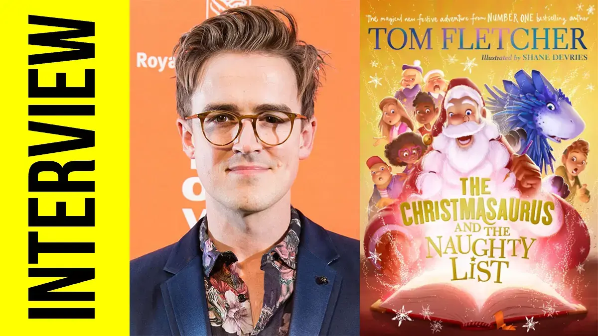 INTERVIEW: Tom Fletcher Chats His New Book: The Christmasaurus and the Naughty List
