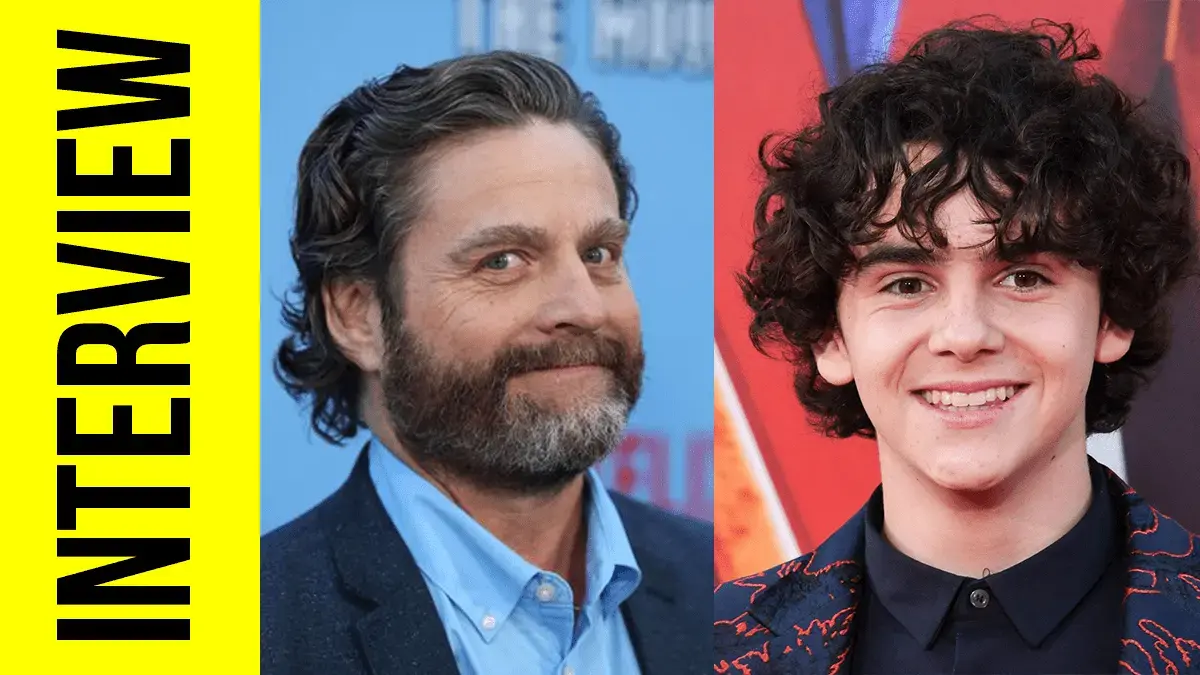 INTERVIEW: Zach Galifianakis and Jack Dylan Grazer Chat Ron’s Gone Wrong!