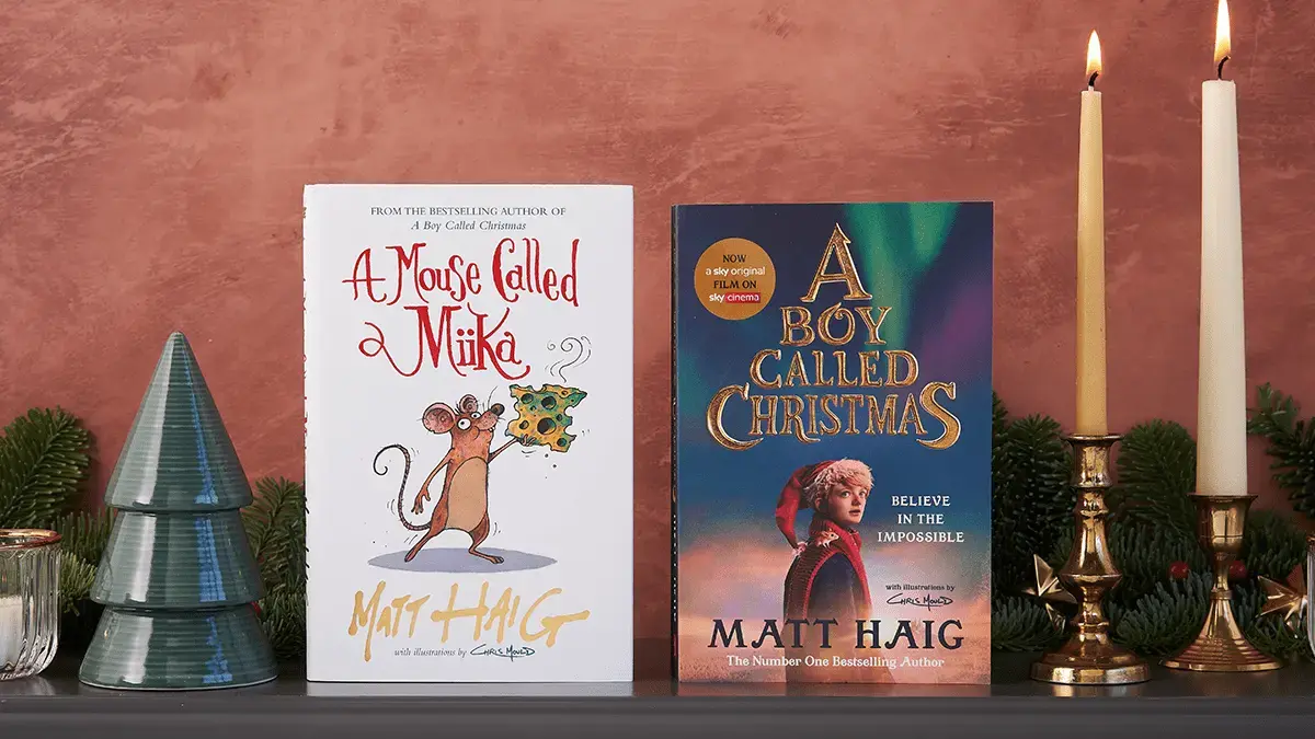 Brand new books ‘A Boy Called Christmas’ and ‘A Mouse Called Miika’.