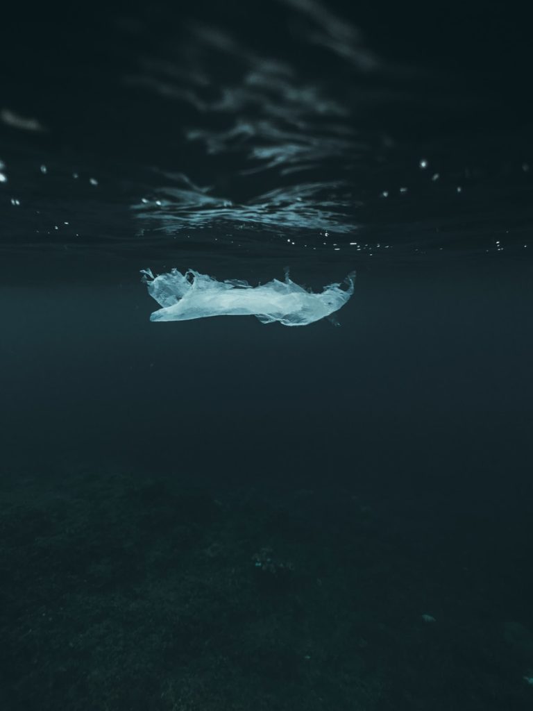 woman in white dress in water