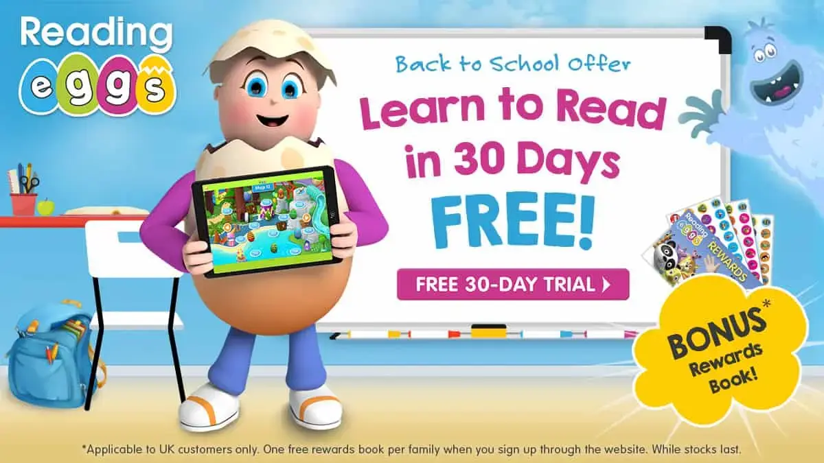 Learn to read with Reading Eggs!